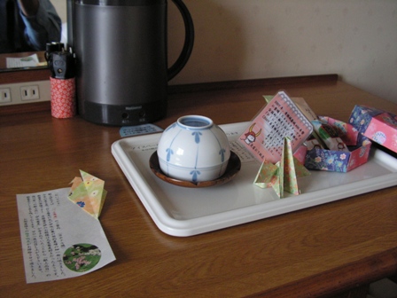 Overal wel wat origami dingetjes