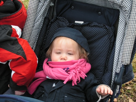 Kaelynn lekker ingepakt