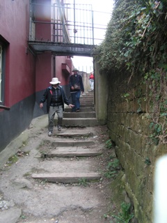 Aankomst in Valkenburg