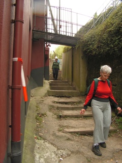Aankomst in Valkenburg