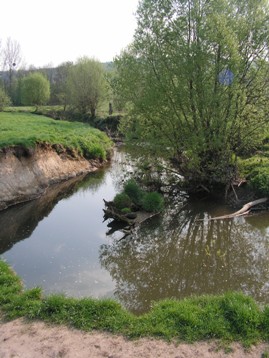 De Geul meandert langs de Volmolen